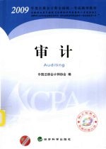 2009年度注册会计师考试教材  审计(新考生用书)