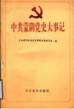 中共蒙阴党史大事记  1922-1949