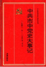 中共市中党史大事记  1948.9-1989.12