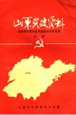 山东党史资料  全面贯彻党的基本路线学习讨论会文集