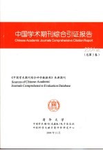 中国学术期刊综合引证报告  2004版