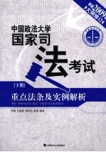 中国政法大学国家司法考试重点法条及实例解析  上  民法  民事诉讼法  商法  经济法  国际法  国际私法  国际经济法