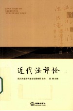 近代法评论  2009年卷  总第2卷