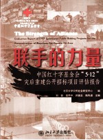 联手的力量  中国红十字基金会“5.12”灾后重建公开招标项目评估报告