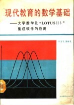 现代教育的数学基础 大学数学及“LOTUS 123”集成软件的应用