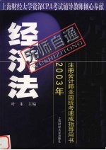 无师自通  2003年注册会计师全国统考速成指导用书  经济法