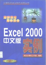 Excel 2000中文版实例