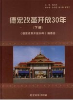 德宏改革开放30年  下