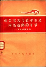 社会主义与资本主义两条道路的斗争  反右派论文集