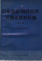 山东省志·国民经济计划志资料长编  第6编  第七个五年计划时期  1986-1990年  1