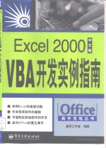 Excel 2000中文版VBA开发实例指南