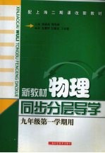 新教材物理同步分层导学  九年级  第一学期用