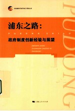 浦东之路  政府制度创新经验与展望