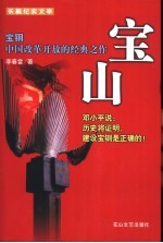 宝山  宝钢中国改革开放的经典之作  长篇纪实文学