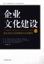 企业文化建设  厘定企业文化落地的方法和路径