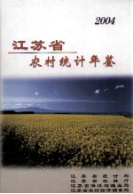 江苏省农村统计年鉴  2004