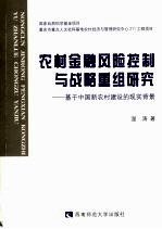 农村金融风险控制与战略重组研究  基于中国新农村建设的现实背景