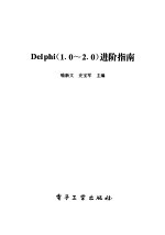 Delphi 1.0-2.0进阶指南