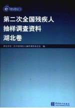 第二次全国残疾人抽样调查资料  湖北卷