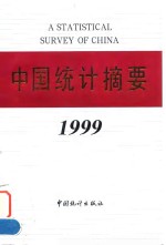 中国统计摘要  1999