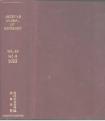 AMERICAN JOURNAL OF SOCIOLOGY VOL.89 No1-3  1983