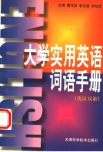 大学实用英语词语手册  英汉双解