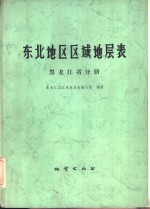 东北地区区域地层表  黑龙江省分册