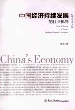 中国经济持续发展的社会机制