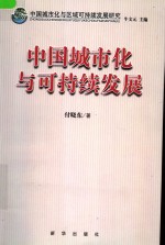 中国城市化与区域可持续发展研究  中国城市化与可持续发展