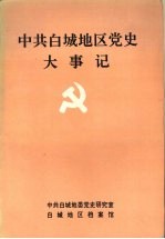 中共白城地区党史大事记  1922-1990