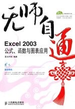 无师自通  Excel 2003公式、函数与图表应用