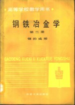 钢铁冶金学  第3册  钢的成形