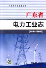 广东省电力工业志  1991-2002