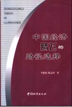 中国经济腾飞的路径选择