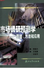 市场调研预测学  原理、方法和应用