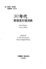 90年代英语流行语词典