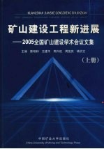 矿山建设工程新进展  2005全国矿山建设学术会议文集  上