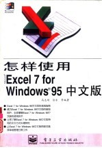 怎样使用 Microsoft Excel 7 for Windows 95