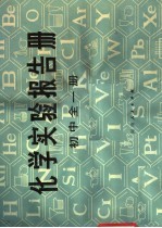 化学实验报告册  初中全1册  修订本