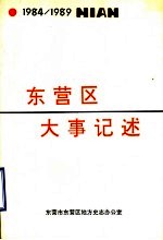 东营区大事记述  1984-1989