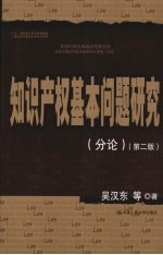 知识产权基本问题研究  分论