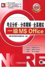 考点分析  分类精解  全真模拟 MS Office 含1CD