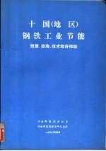 十国  地区  钢铁工业节能  政策、措施、技术经济指标