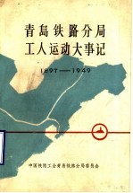 青岛铁路分局工人运动大事记  1897-1949  初稿