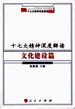 十七大精神深度解读  文化建设篇