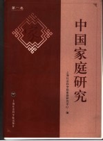 中国家庭研究  第1卷