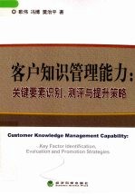 客户知识管理能力：关键要素识别、测评与提升策略