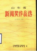 山东省新闻奖作品选  1991年