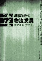 湖南现代物流发展研究报告  2009