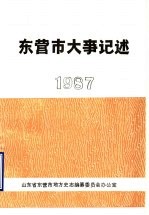 东营市大事记述  1987